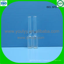 1 ml Clear Color Point Type B Ampoule en verre